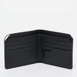 Montblanc Black Leather Urban Spirit 6CC Bifold Wallet