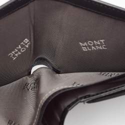 Montblanc Black Leather Westside 8CC Bifold Wallet