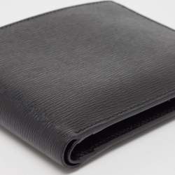 Montblanc Black Leather Westside 8CC Bifold Wallet
