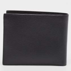 Montblanc Black Leather Westside 8CC Bifold Wallet
