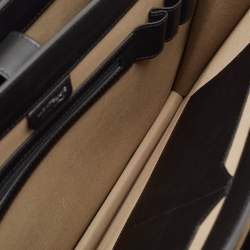 Montblanc Black Leather Urban Spirit Double Gusset Briefcase