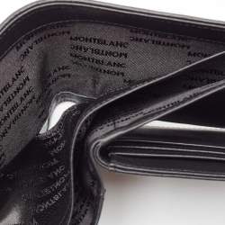 Montblanc Black Nylon and Leather Nightflight Bifold Wallet