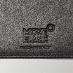 Montblanc Black Nylon and Leather Nightflight Bifold Wallet