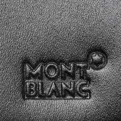 Montblanc Black Leather Meisterstuck Bifold Card Holder