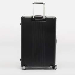 Montblanc Black Polycarbonate Large #MY4810 Hard Trolley Luggage