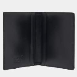 Montblanc Black Leather Meisterstuck Business Card Holder