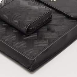 Montblanc Black Leather Extreme 3.0 Mini Envelope Messenger Bag