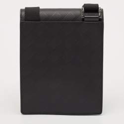 Montblanc Black Leather Extreme 3.0 Mini Envelope Messenger Bag