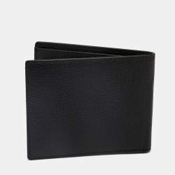 Pre Owned Montblanc Black Leather Meisterstuck 6CC Wallet with Removable Card Holder