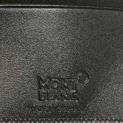 Pre Owned Montblanc Black Leather Meisterstuck Card Holder 