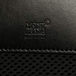 Montblanc Navy Blue Polycarbonate #MY4810 Front Pocket Cabin Trolley
