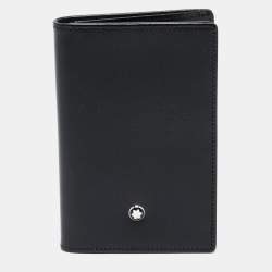 Montblanc Black Leather Meisterstuck Card Holder