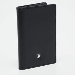 Montblanc Black Leather Meisterstuck Card Holder