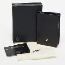Montblanc Black Leather Meisterstuck Card Holder