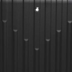 Pre Owned Montblanc Black Polycarbonate Cabin Compact Trolley 55CM