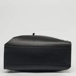 Pre Owned Montblanc Black Leather Meisterstuck Soft Tote
