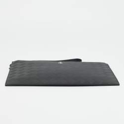 Pre Owned حقيبة معصم مون بلان قماش أسود إكستريم 3.0 مع طبقة خارجية