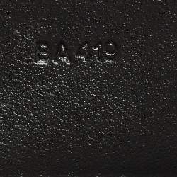 Pre Owned حقيبة ماسنجر مون بلان نايت فلايت جلد ونايلون رمادي/أسود