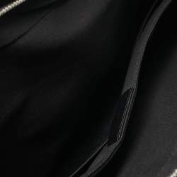 Pre Owned Montblanc Sartorial Double Zip Black Leather Briefcase