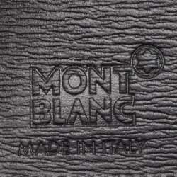 Pre Owned Montblanc 8cc Black Leather Meisterstück Bifold Wallet