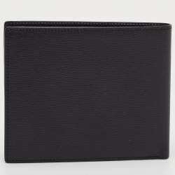 Pre Owned Montblanc 8cc Black Leather Meisterstück Bifold Wallet