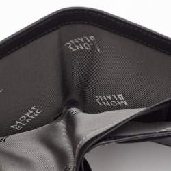 Pre Owned Montblanc 8cc Black Leather Meisterstück Bifold Wallet