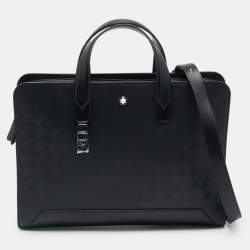 مملوكة مسبقًا Montblanc Extreme 3.0 Thin Black Leather Briefcase