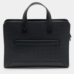 مملوكة مسبقًا Montblanc Extreme 3.0 Thin Black Leather Briefcase