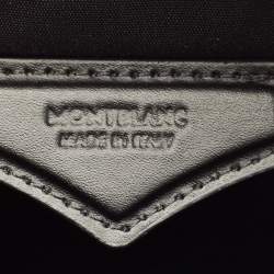 Pre Owned Montblanc Sartorial Medium Black Leather Document Case