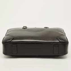 مملوكة مسبقًا حقيبة مستندات مون بلان ميسترستك جلد أسود