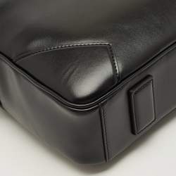 مملوكة مسبقًا حقيبة مستندات مون بلان ميسترستك جلد أسود