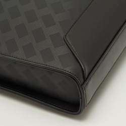 مملوكة مسبقًا حقيبة مستندات مون بلان إكستريم 3.0 جلد أسود نحيفة
