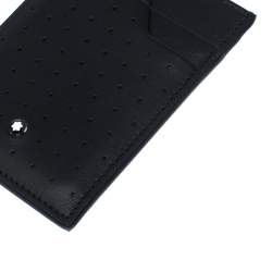 Montblanc Black Perforated Leather Meisterstuck Card Case