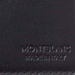 Pre Owned Montblanc Black Leather Urban Spirit 6cc Wallet 
