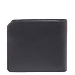 Pre Owned Montblanc Black Leather Urban Spirit 6cc Wallet 