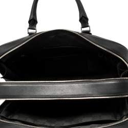 Pre Owned Montblanc Black Leather Large Sartorial Document Briefcase