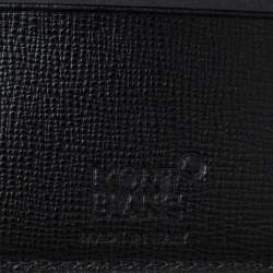 Pre Owned Montblanc Black Leather Meisterstuck Card Holder 6CC