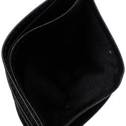 Pre Owned Montblanc Black Leather Meisterstuck Card Holder 6CC