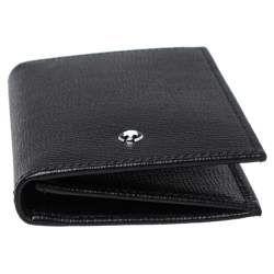 Pre Owned Montblanc Black Leather Meisterstuck Business Card Holder