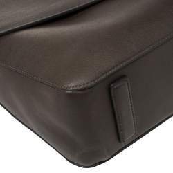 Pre Owned Montblanc Dark Brown Leather Meisterstuck Sfumato Briefcase