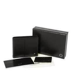 مملوكة مسبقًا MontBlanc Black Leather Bifold Wallet