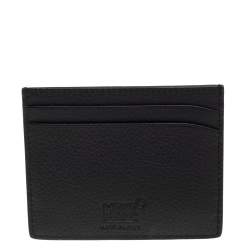Pre Owned Montblanc Leather Meisterstück Mix Tapes Card Holder