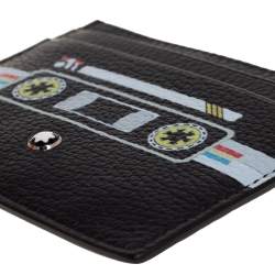 Pre Owned Montblanc Leather Meisterstück Mix Tapes Card Holder