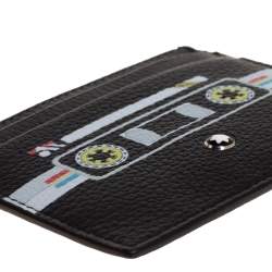 Pre Owned Montblanc Leather Meisterstück Mix Tapes Card Holder
