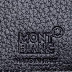 Pre Owned Montblanc Leather Meisterstück Mix Tapes Card Holder