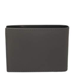 Montblanc Grey Leather Extreme 6CC Bifold Wallet 