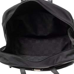 مملوكة مسبقًا Montblanc Black Nylon and Leather Nightflight Holdall Briefcase