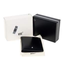 Montblanc Black Leather Meisterstuck 14CC Vertical Wallet