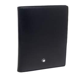 Montblanc Black Leather Meisterstuck 14CC Vertical Wallet