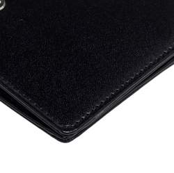 Montblanc Black Leather Meisterstuck 14CC Vertical Wallet